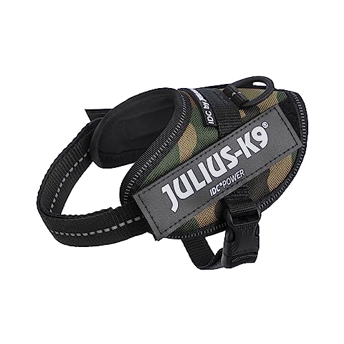 Julius-K9, 16IDC-C-B2, IDC Powerharness, Dog Harness, Size: Baby 2, Camouflage