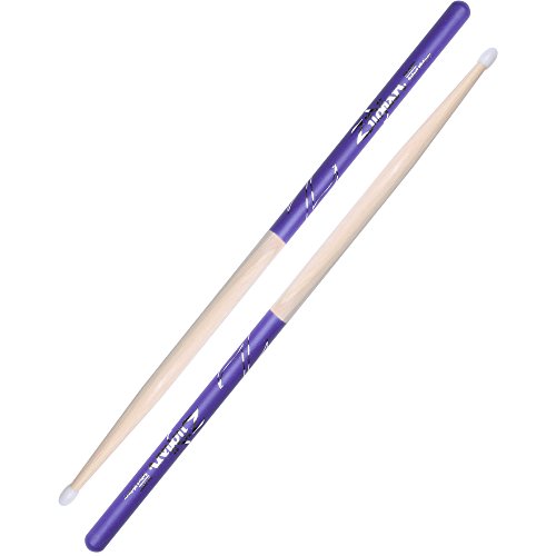 Zildjian 5A Nylon Purple Dip Drumsticks