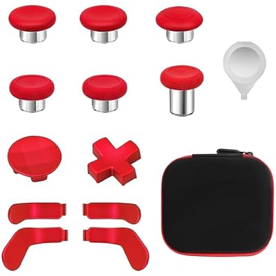 Accessories for Xbox One Elite Series 2 Controller(Model 1797), Metal Thumbsticks Replacement Parts Kits Compatible with Xbox Elite Wireless Controller Series 2 Core