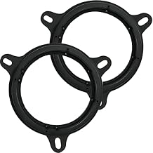 6.5 Inch Speaker Spacer 4/5 Inch Depth Speaker Adapter Rings Compatible with Nissan Teana Livina Tiida Sylphy 2-PCS