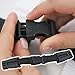 2 Pcs Seat Chest Harness Buckle,Anti Escape Seat Strap Baby Harness Chest Buckle for Strollers,High Chairs,Baby Carrier,Schoolbags(Black)