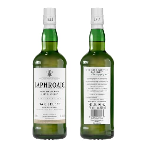Laphroaig Select | Islay Single Malt Scotch Whisky | mit Geschenkverpackung | sanfter Torfrauch mit süßlichen Noten | 40% Vol | 700ml ( Die Geschenkverpackung kann variieren)