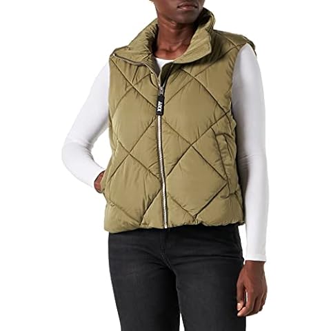 Chaqueta acolchada Jack & Jones, verde oscuro, L mujer Cover
