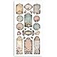 Stamperia - Paper Cut Outs for Scrapbooking, Albums, Card Making, Bullet Journalling and More, Acid Free, Double Sided, 4 Sheets, Perfect for Hobbies, Crafts, and Gifting (Venice, City of Art)