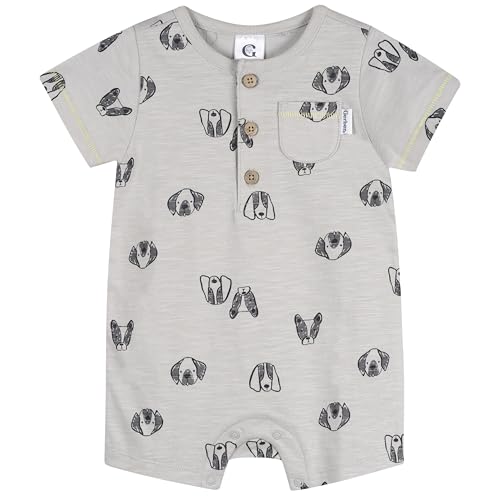 Image of Gerber Baby Short Sleeve Romper