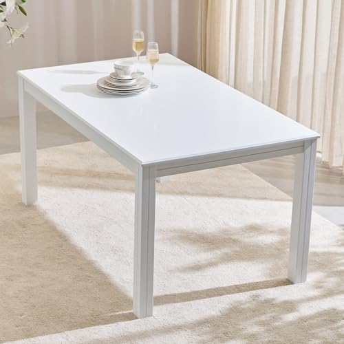 Image of Home Centre ?Wood Montoya 6-Seater Dining Table - White
