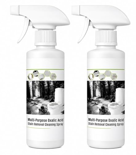 Image of Oxalic Acid Surface Cleaner Spray 200ml | Multi-Purpose Bathroom, Tile & Sink Stain Remover | Hard Surface Cleaning Spray for Home & Kitchen (Pack of 2)