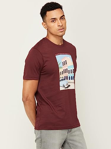 Image of Fame Forever by Lifestyle Men Cotton Regular Fit Printed T Shirt