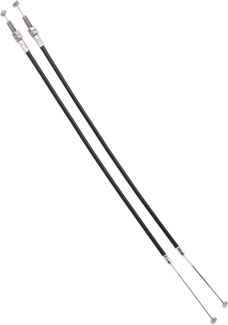 Acouto 2 Stroke Outboard Throttle Cable, Boat Engine Throttle Cable for 9.9 1995-2007, 15 1995-2007, 20 1990-2007, 25 1990-2007, Metal Replacement for 6L2 26301 00, 6L2 26301 01, with Smooth