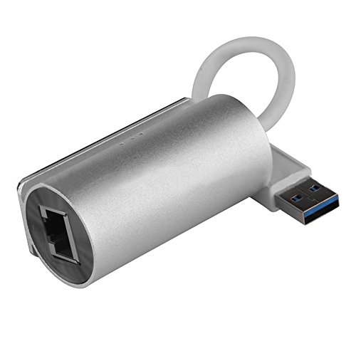 RPSL Aluminium-LED USB 3.0 auf RJ45 10/100 / 1000Mbps Gigabit Ethernet LAN-Netzwerkadapter für Apple iMac Macbook Pro Air Mini Laptop PC