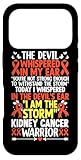 Kidney Cancer Warrior Devil Ear Storm Strong Gift