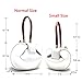 Mn&Sue Fashion Designer Women's Genuine Leather Top Handle Handbag Evening Bag Party Prom Wedding Purse (Normal, White)