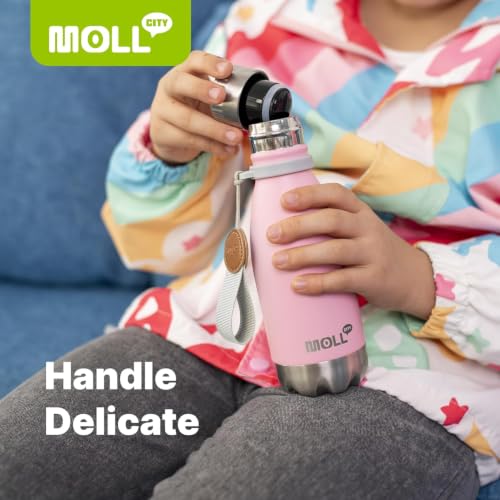 Image of 9 oz Water Bottle Double Wall Vacuum Insulated Sports Water Bottle for Kids