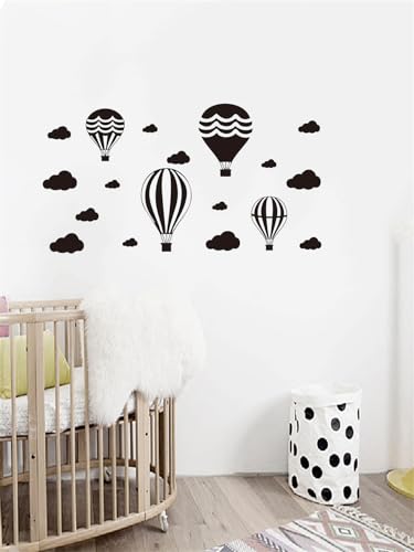 Vinilos decorativos globos aerostáticos 33x18 pulgadas miniatura 5