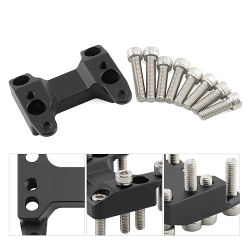Abrazadera Manillar CNC T-MAX 560 2022-2024 Soporte Extensible Premium 5
