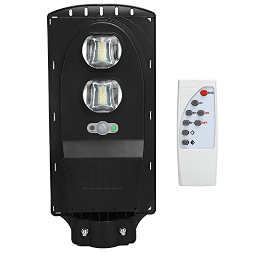 GAESHOW 108LED Lampe Solaire 200W Corps de synchronisation à Distance réverbère à Induction pour Jardin Cour latérale