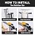 Dajianglx 26.2FT Telescoping Aluminum Extension Ladder, Telescopic Ladder with Hooks?330lbs Capacity, Multi-Purpose Collapsible for Home, Outdoor Work, Silvery
