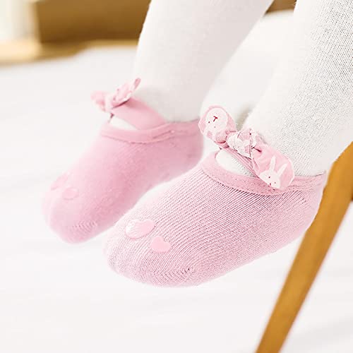 Toddler Cute Cartoon Socks Shoes Boys and Girls Socks Shoes Flat Bottoms Non Slip Warm Shoes Baby Walking Shoes2