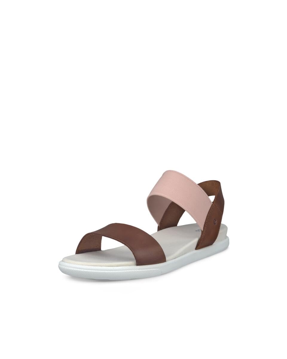 ECCO Women Damara Sandal, Camel, 6.5-7 UK