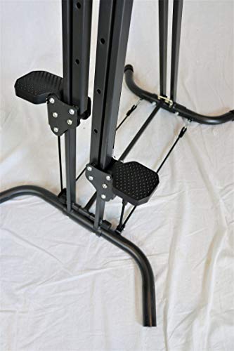 X-Factor Vertical Climber Stepper Climbing Stairs Exercise with 3 Resistance Levels and Monitor Holds 300 LB