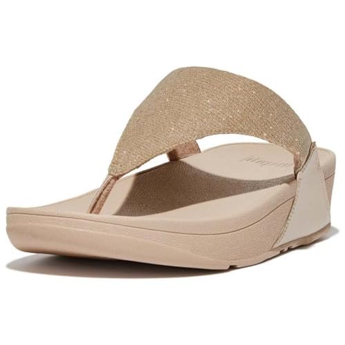 Image of Fitflop Women's Lulu Shimmerlux Toe-Post Sandals