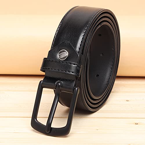 Image of ZORO Men' PU Leather Belt, (Black,Brown,Tan)