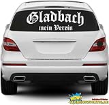 Rakelfix Gladbach Mein Verein 80 cm Aufkleber Fussball Fussbalfan Fan Sticker Autoaufkleber