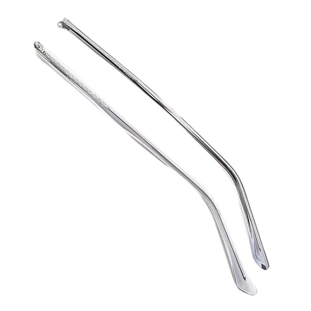 Wymiana zauszników okularów, zauszników okularów, Przezroczyste szare plastikowe okulary z pojedynczym zębem Części zamienne do naprawy zauszników, 1 para