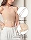 AIEOE Damen Korsett brust binder Träger-BH Unterbrust Korsage bauchweg Corset top Shapewear Tomboy Cosplay Minimizer-BH - XL