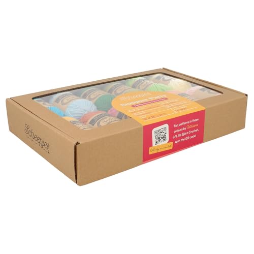 Image of Scheepjes Softfun Color Pack, 12x20g - Summer Party, Cotton /Acrylic Blend