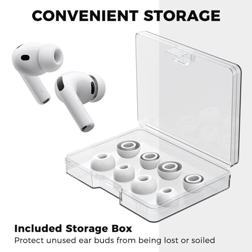 Image of AhaStyle Ear Tips for AirPods Pro 3 (2025) Silicone Ear Covers Accessories