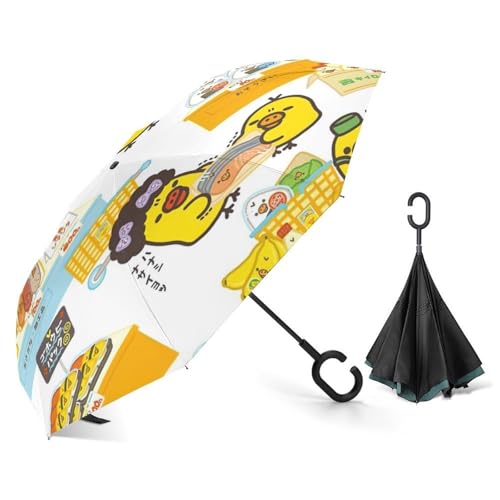 長傘 Reゼロから始める異世界生活 レム 逆さ傘 逆折り式 逆さになる傘