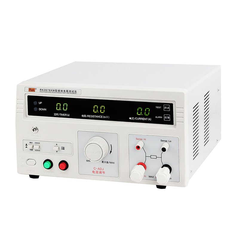 RK2678XM (32A) Ground Resistance Tester, Current 0-32A, Resistance Range 10~600mΩ, Accuracy 5%