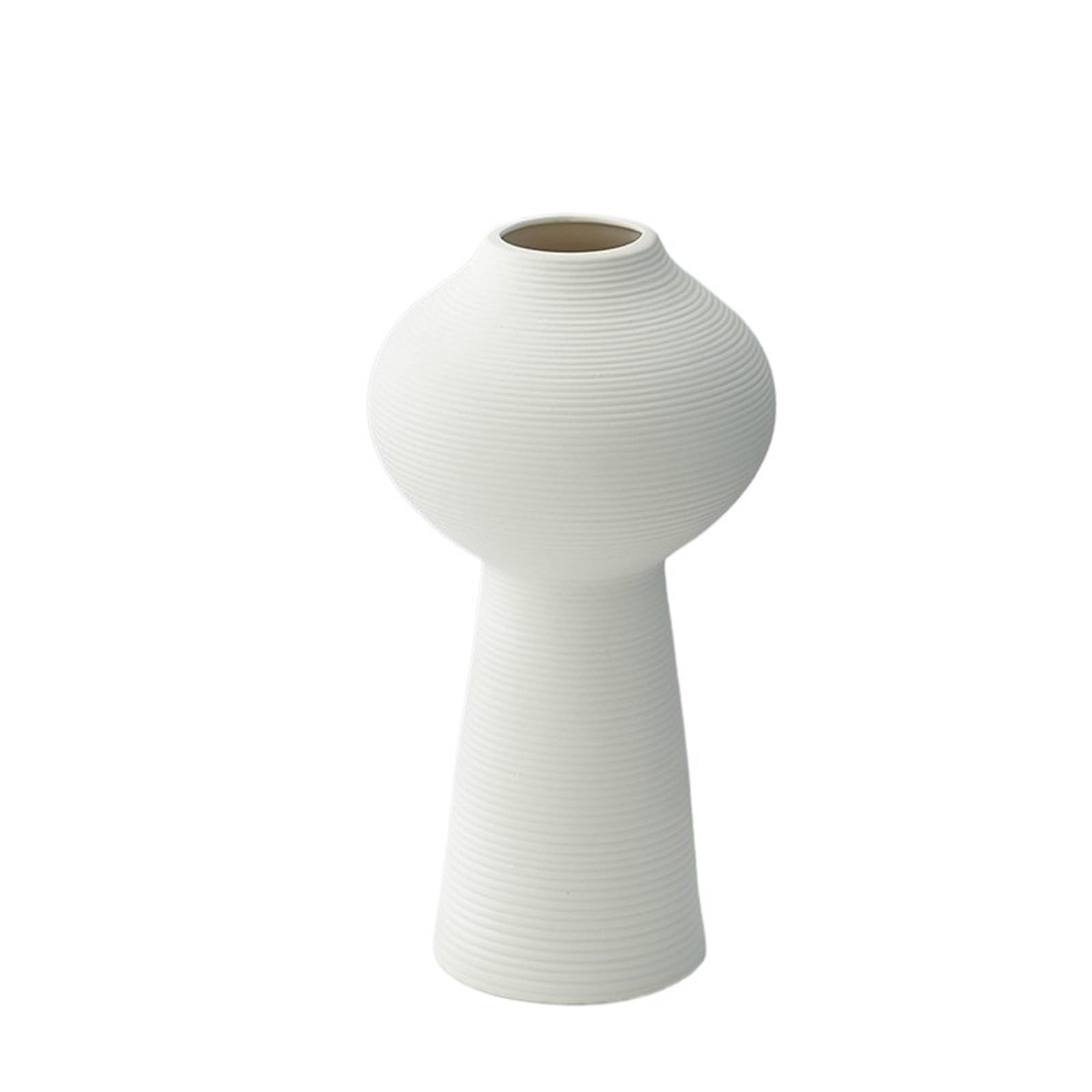 Vase géométrique design simple pour décoration sans entretien de salon et bureau