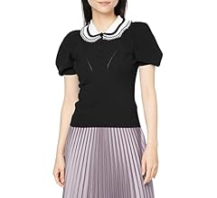 Amazon | [ダブルスタンダードクロージング] Sov.襟付きパフスリーブ