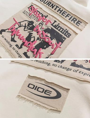 Aelfric Eden Graphic Hoodies for Men Letter Printed Hoodie Sweatshirt Oversized Streetwear Hooded Pullover4