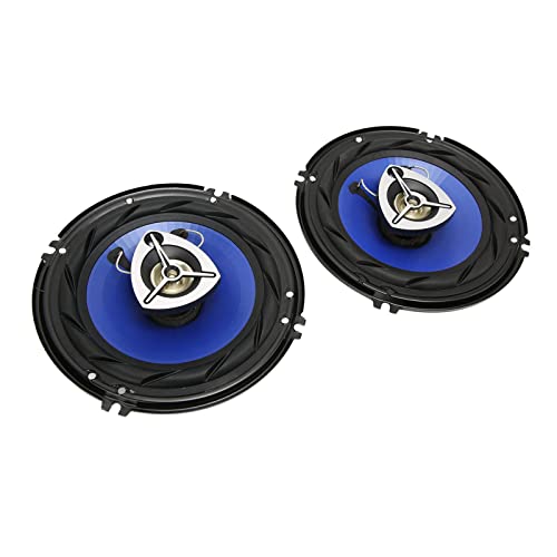 Ausla 2Pcs Altavoces Coaxiales para Auto de 6.5 Pulgadas 500W Potencia Máxima 91dB Sensibilidad Altavoz de Medios y Agudos con Respuesta de Frecuencia de 30Hz -30KHz para Todos los