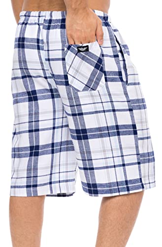 AMERICAN HEAVEN 24/7 Basics Men's 3 Pack Cotton Soft Sleep Lounge Pant Jam Cargo Shorts4