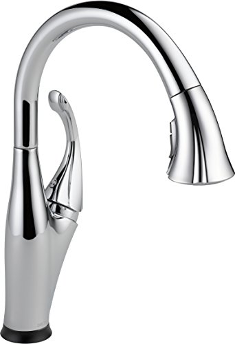 New Product Delta Faucet Addison Touch Kitchen Faucet Chrome, Chrome Kitchen Faucets with Pull Down Sprayer, Kitchen Sink Faucet, Touch Faucet for Kitchen Sink, Delta Touch2O Technology, Chrome 9192T-DST