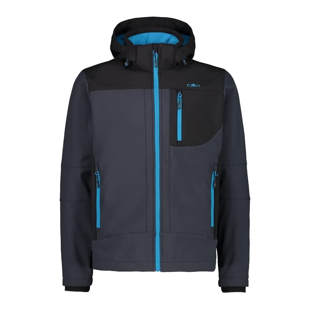Giacca Softshell CMP Uomo Con Climaprotect | Impermeabile WP 7.000, Traspirante | Per Outdoor - Foto 5