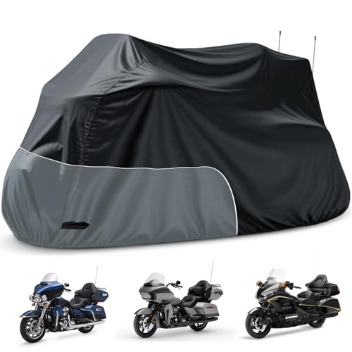 Image of Motorcycle Cover Heavy Duty 300D Waterproof for Touring Ultra