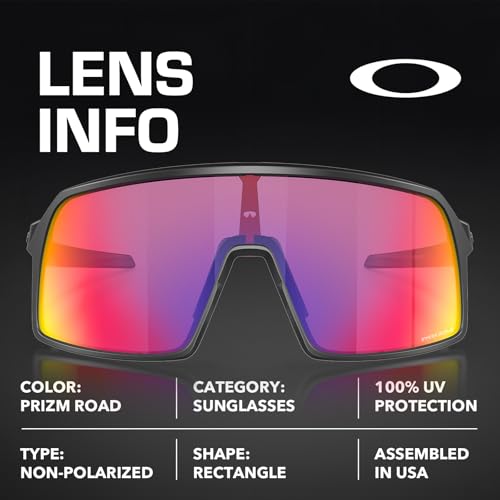 Image of Oakley SUTRO S OO9462 Shield Shape Sunglasses With Official Eyewear Kit | Men's & Women's Sunglasses