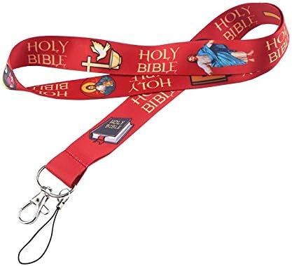 Anime Source Holy Bible Christian Church Jesus Christ Love Lanyard Keychain ID Badge Holder - Image 2