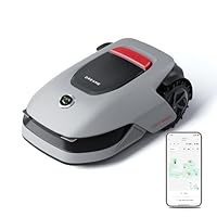 DREAME Intelligenter Mähroboter A1 Pro, Drahtloser Umfang Mähroboter, 2000m², App-Steuerung, OmniSense™ Technologie, Intuitive Zonenverwaltung, Intelligente Hindernisvermeidung, Offroad-Reifen