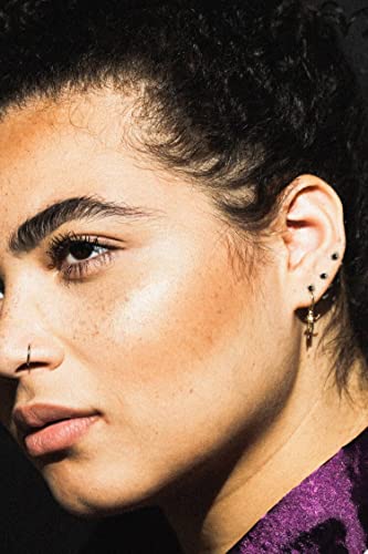 Memsion 316L Surgical Steel Earrings Hypoallergenic Black Ball Stud Earrings Set for Women Men Girls Nickel Free Cartilage Ear Rings2