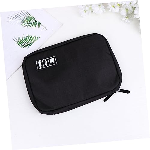 Bolsa de cable de viaje impermeable Uonlytech con compartimentos antiquedadas 4
