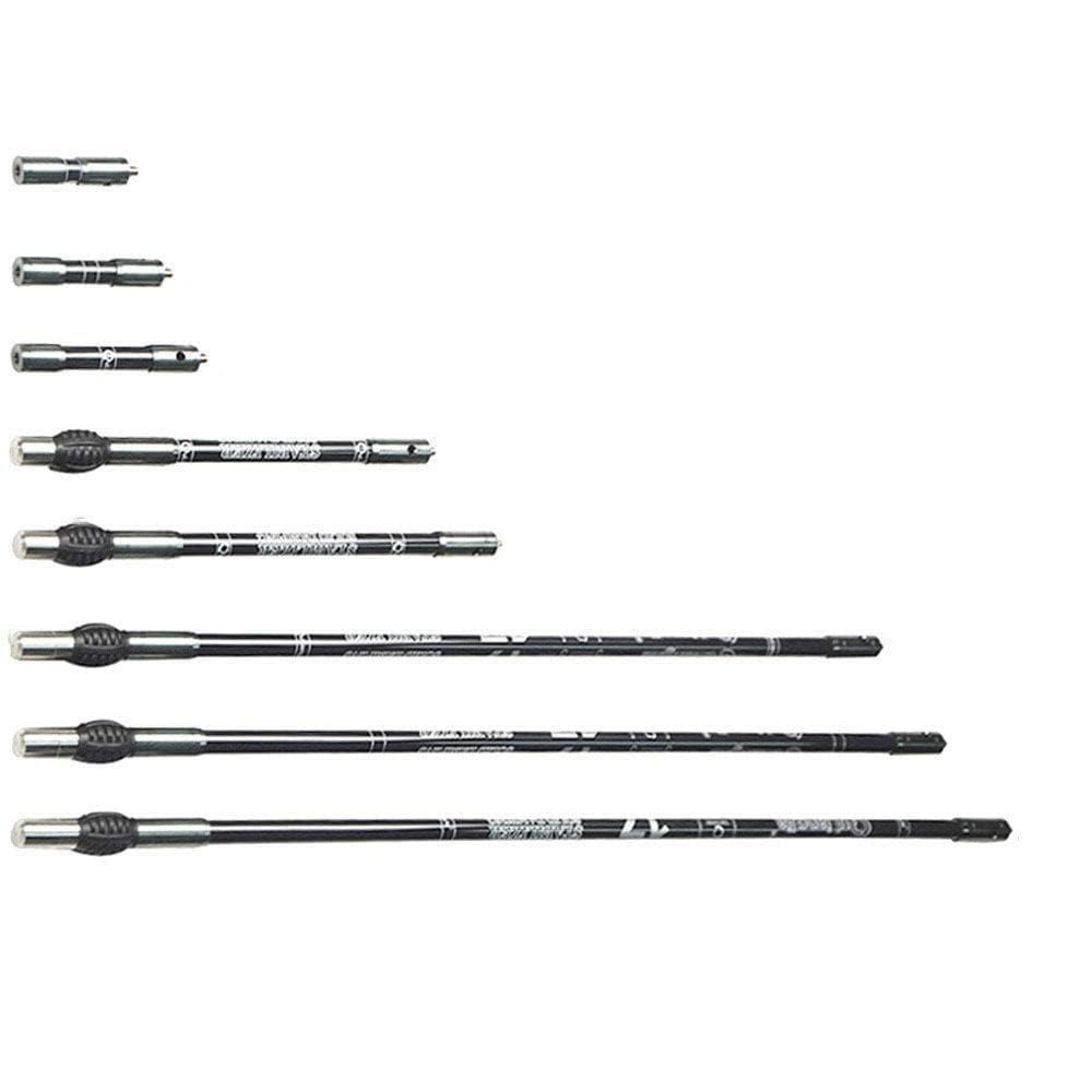 wolfman Tir à l'arc Stabilisateur d'arc Barre D'équilibre 3-30 Pouces Tige Stabilisatrice en Carbone Amortir Le Poids Tige D'Amortisseur pour Arc à Poulies Arc Classique de Chasse