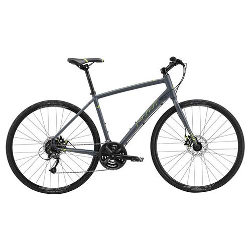 FUJI Absolute 1.9 Disc Hybird Bike - Satin Dark Gray/Satin