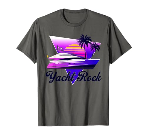 Yacht Rock Party Retro Style, 70s 80s Soft Rock Retro, Fun T-Shirt