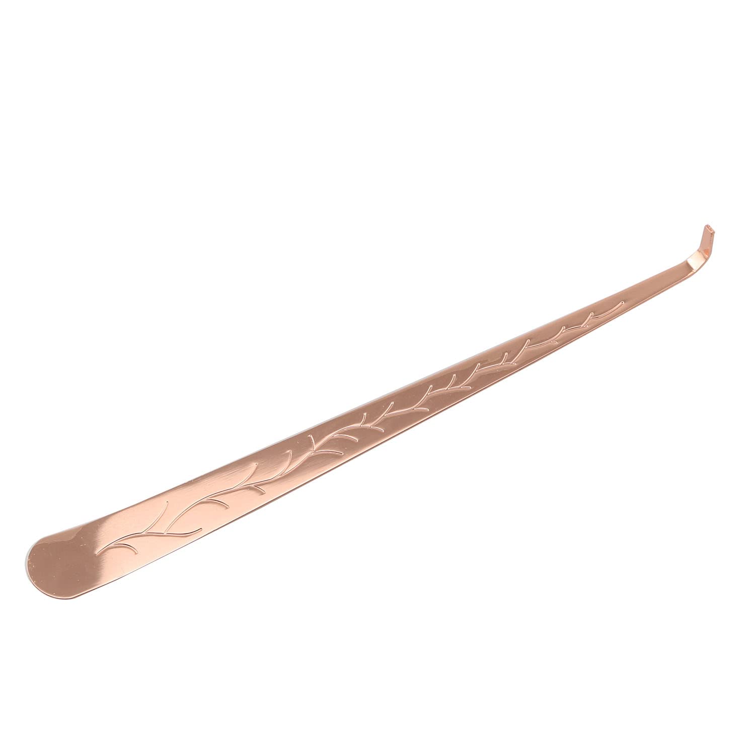 JCBIZ Wick Dippers 2pcs Stainless Steel Wick Dippers Candle Accessories (1 x Black + 1 x Rose Gold) Carved Candle Wick Cutter Put Out Extinguisher